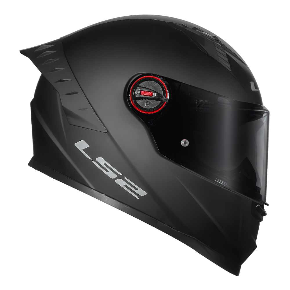 CAP. LS2 FF358 PRO MONOCOLOR MATTE BLACK