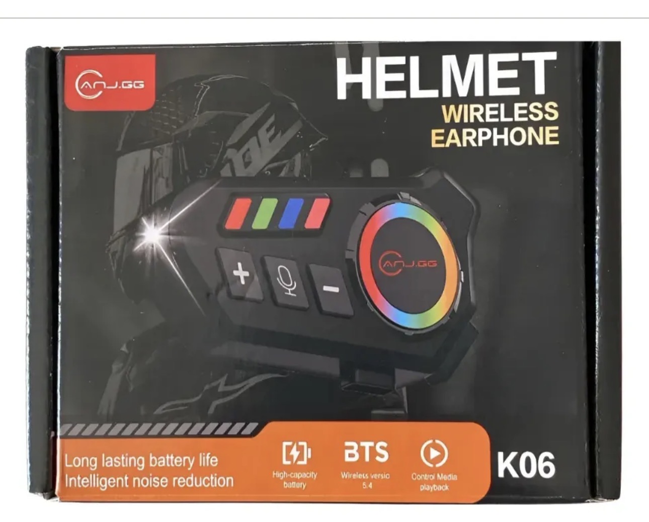 ACES. INTERFONE PARA CAPACETE K06 ANJ.GG