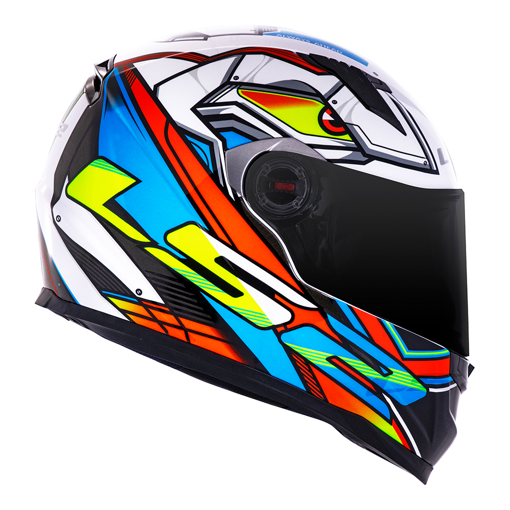 CAP. LS2 FF358 CLASSIC XDRON NEON ORANGE