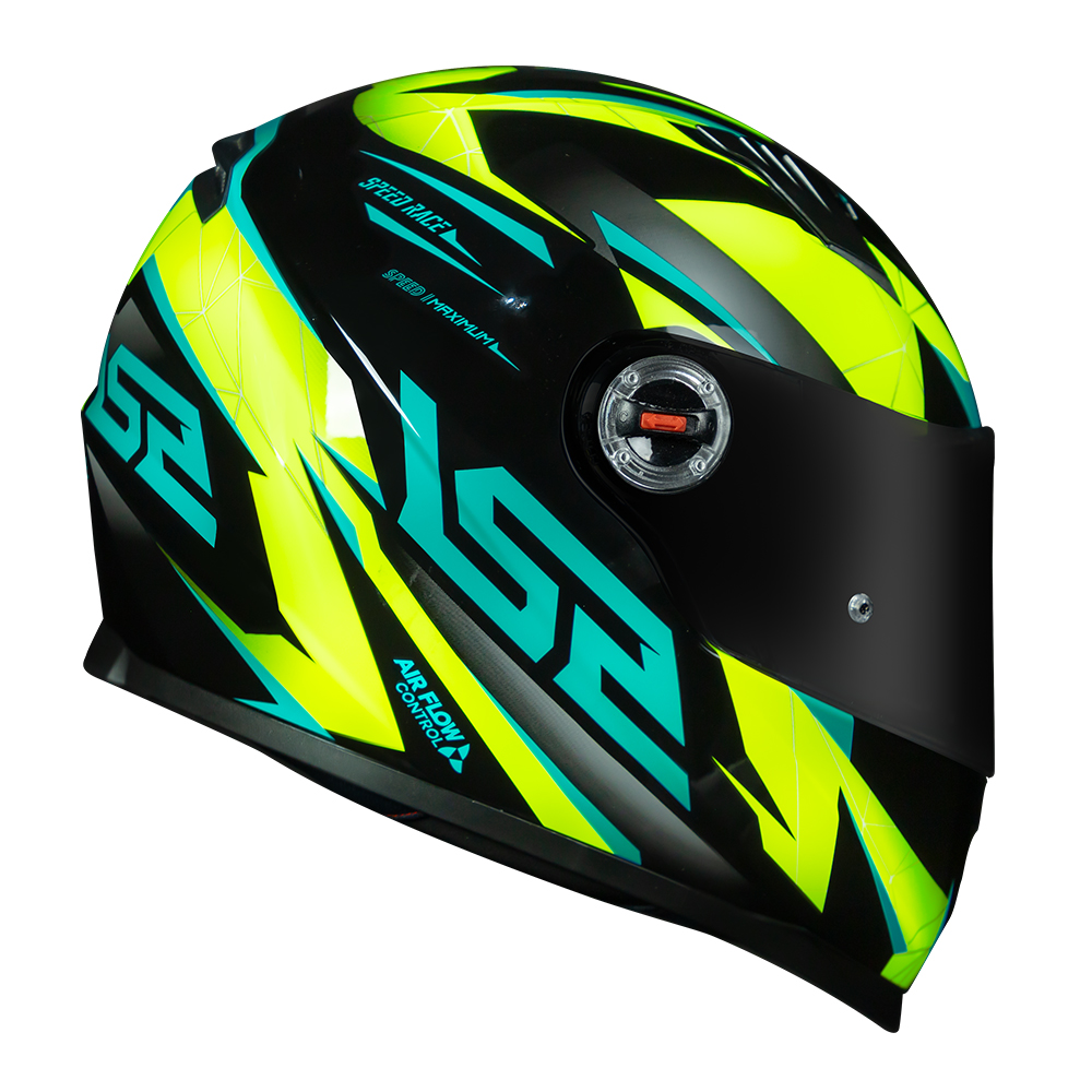 CAP. LS2 FF358 CLASSIC DRAZE YELLOW/GREEN