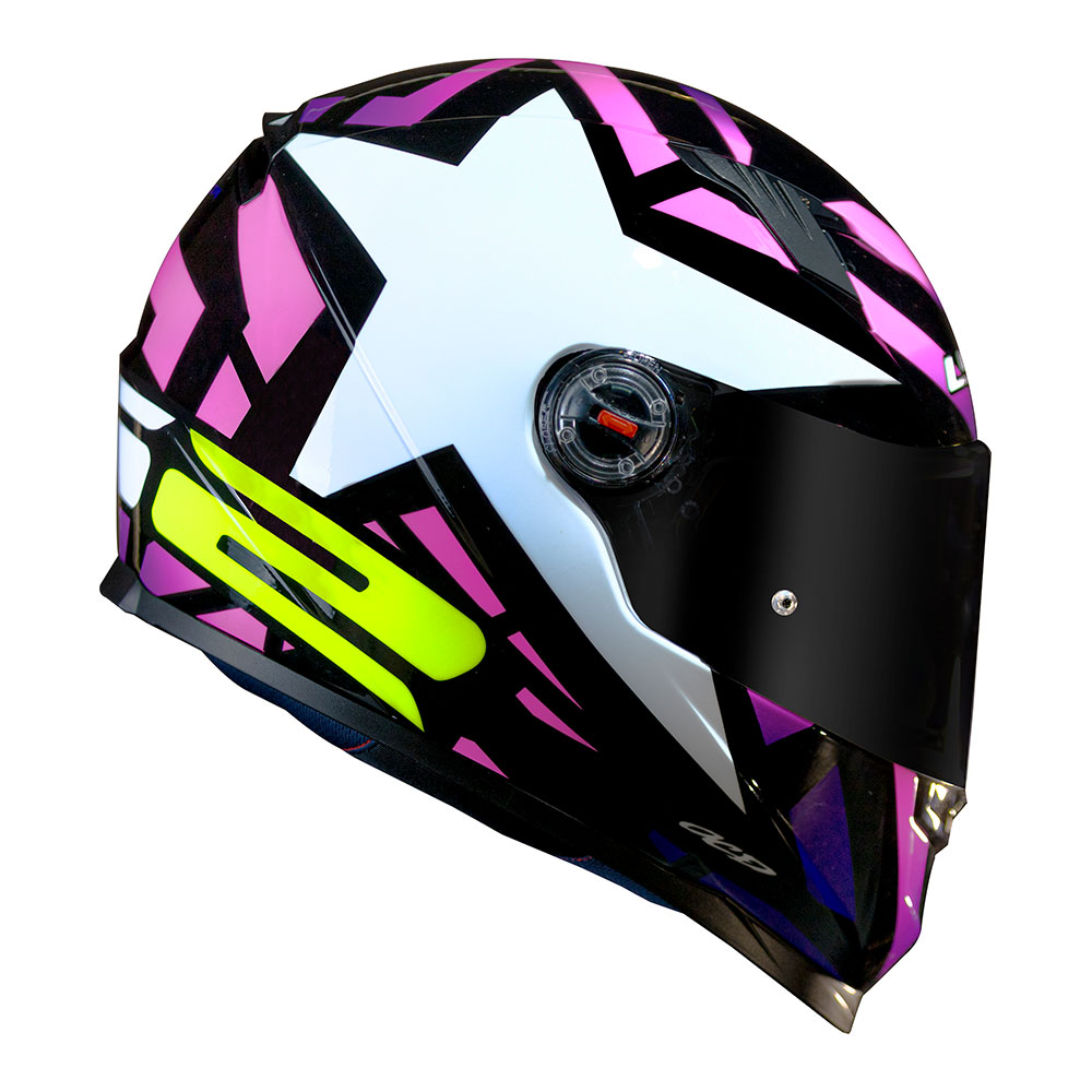 CAP. LS2 FF358 CLASSIC STARWAR BLACK/PINK