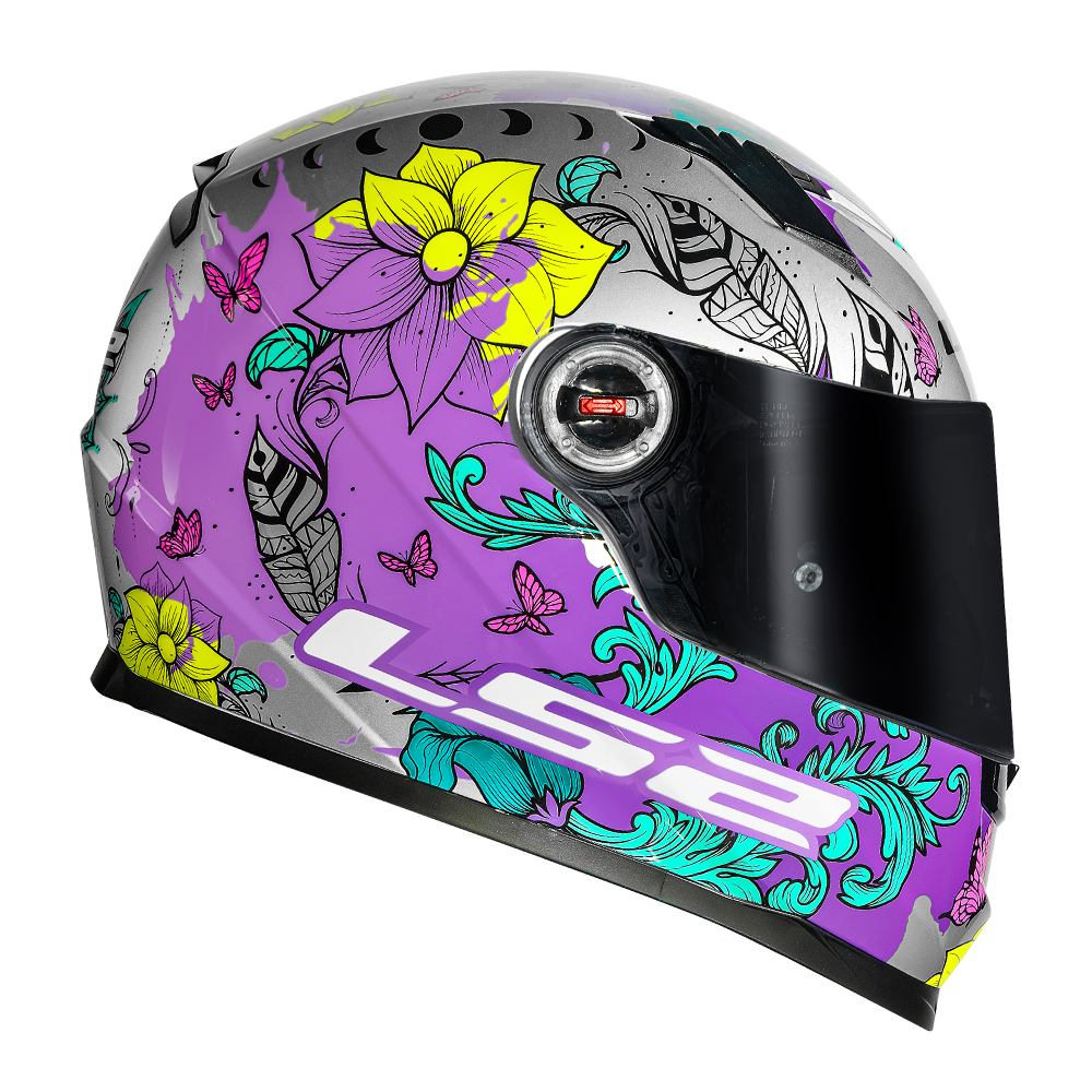 CAP. LS2 FF358 CLASSIC DREAMCATCHER SILVER