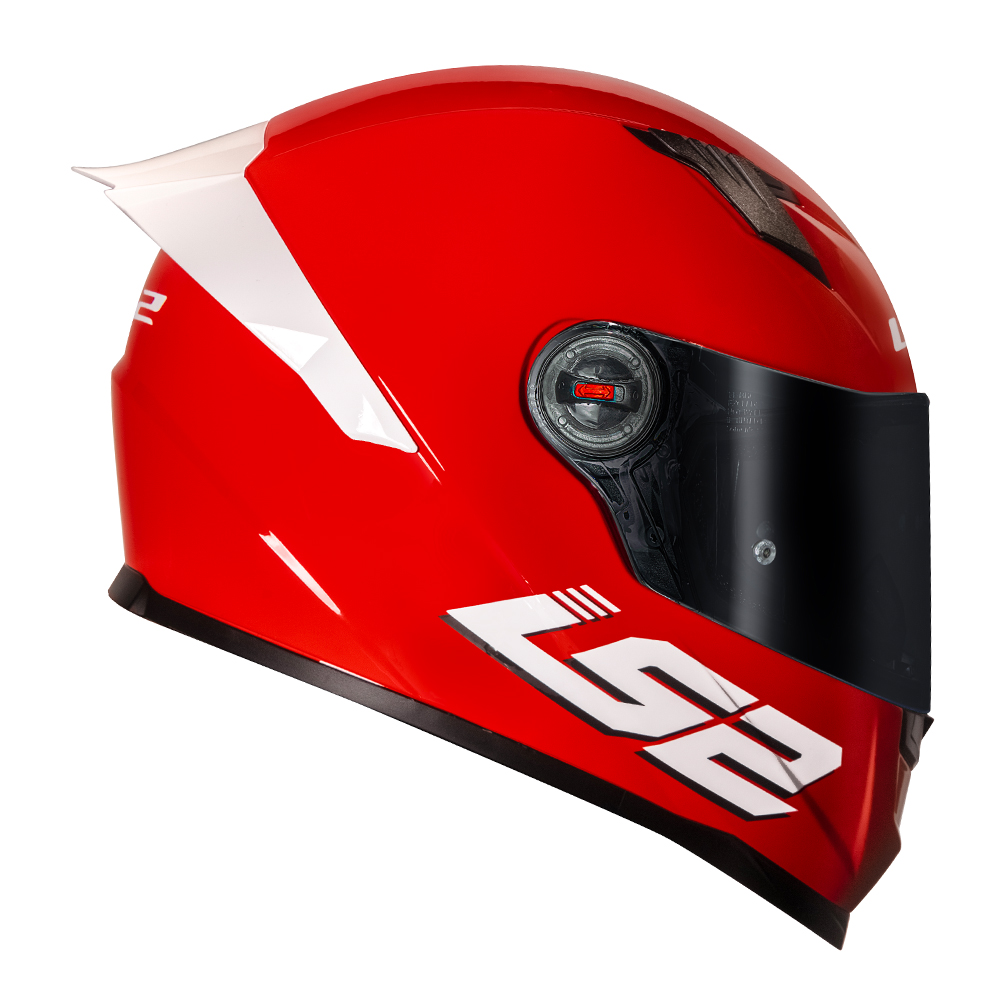 CAP. LS2 FF358-CLASSIC S MONOCOLOR RED