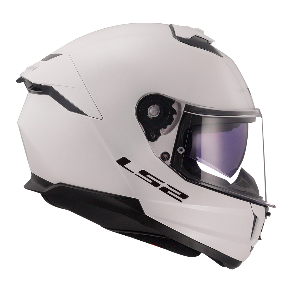 CAP. LS2 FF808 STREAM II MONOCOLOR WHITE